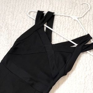 ARMANI EXCHANGE Beautiful black dress. XS petite size.